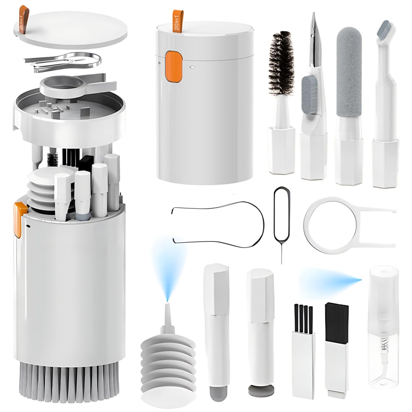 20-in-1 Pro Tech Cleaning Kit – All-in-One Gadget Cleaner